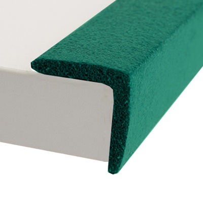 480 Metres (240 Strips) Of 'L-Profile' Foam Edge Guards Protectors 50x50mm x 2M - Jiffy Ocean Green L50